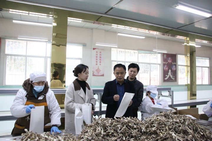 2025年2月5日，貴州印江經開區管委會企業服務中心工作人員走訪企業。梅亞軍攝 (1).jpg