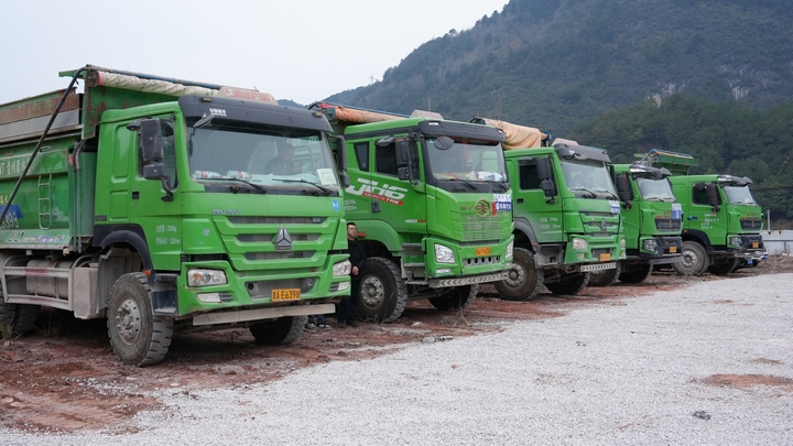 開工儀式現場。