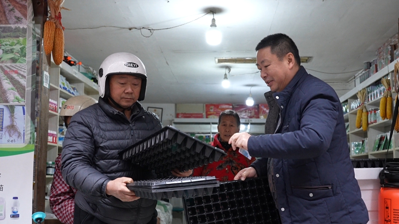 備優備齊農資，保障春耕生產。