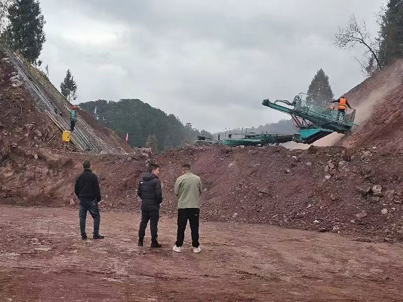 施工現場踏勘。