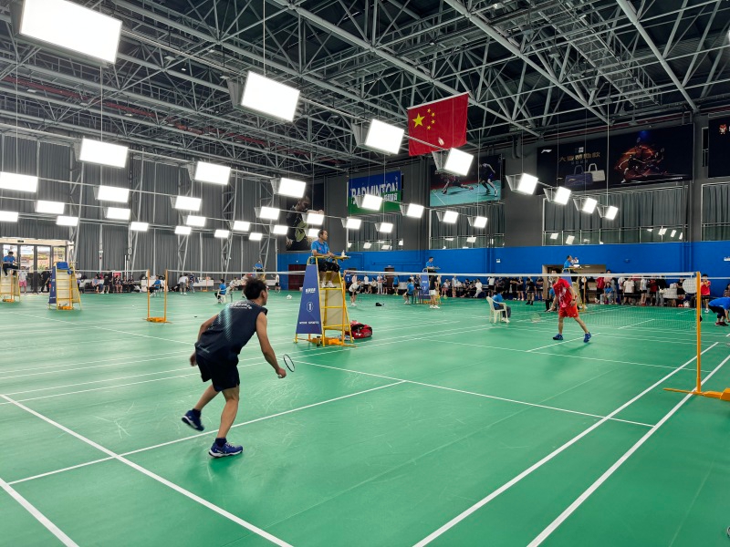 3 圖為“張楠杯”羽毛球公開賽在甕安舉行。.jpg