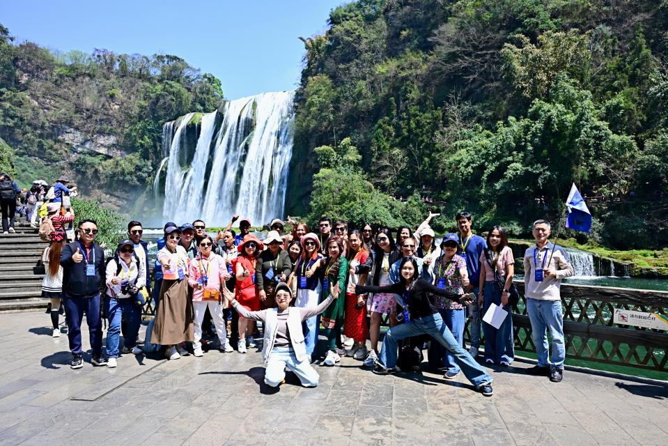 泰國旅行商考察團赴貴州實地考察。