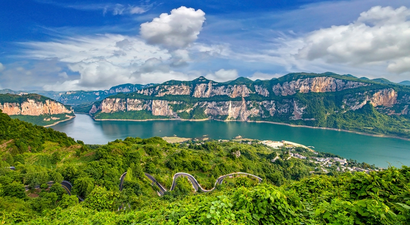 《百里畫廊 》。張永剛攝