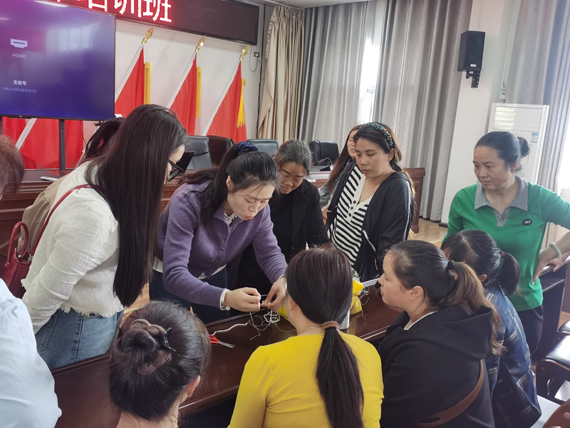 技能提升培訓(xùn)現(xiàn)場。