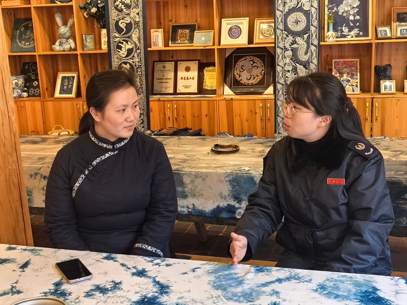 稅惠春風入侗寨。黎平縣稅務局供圖