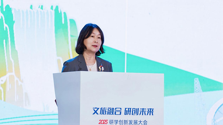 2貴州省文化和旅游廳副廳長李芳致辭。