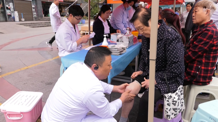 義診活動(dòng)現(xiàn)場(chǎng)。