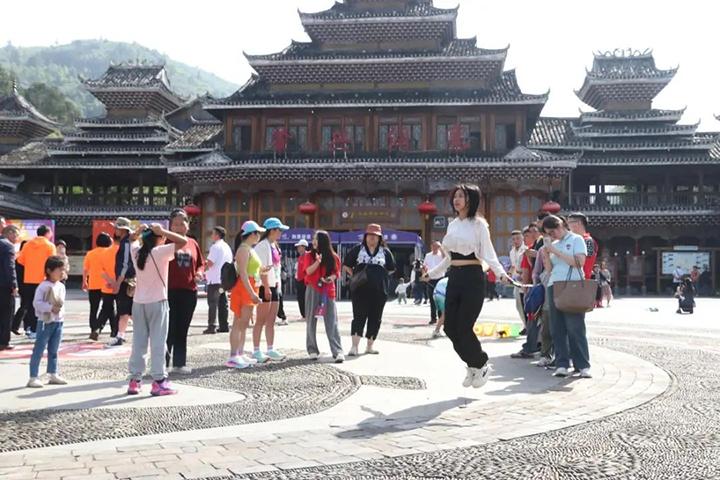 貴州省景區(qū)天天運動會。