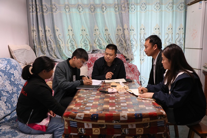 石阡縣推動學習教育現場。