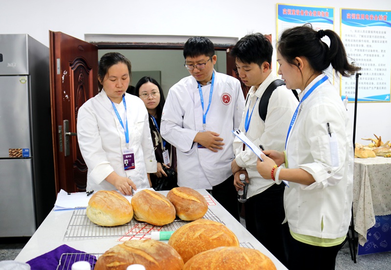 烘焙賽項現場。王星攝