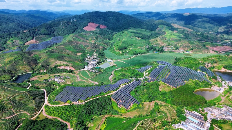 云南西雙版納片區新能源投產裝機突破百萬千瓦。