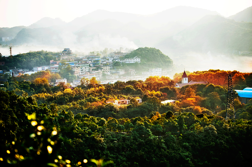 阿哈湖國家濕地公園。石南嶺攝
