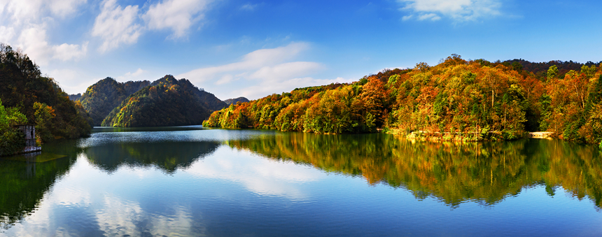 國家級自然保護區(qū)——寬闊水。貴州省林業(yè)局供圖