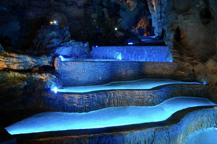 車田村溶洞資源。