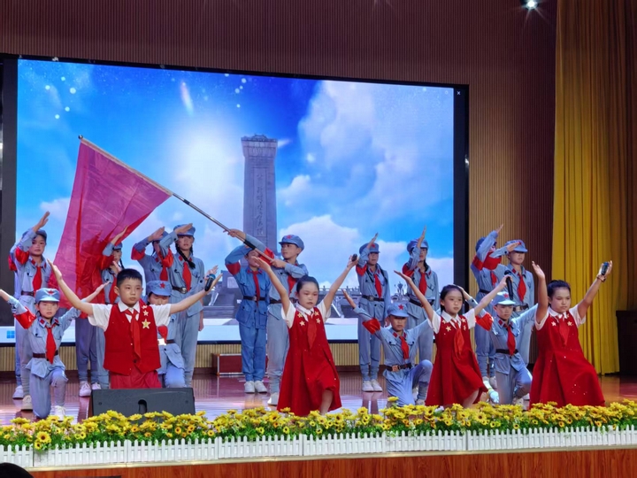 才藝展示活動現(xiàn)場。