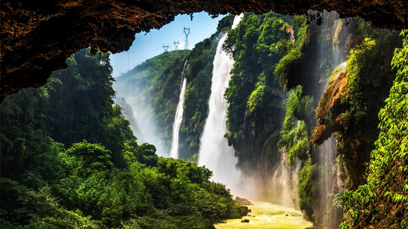 2興義世界地質公園——馬嶺河峽谷。