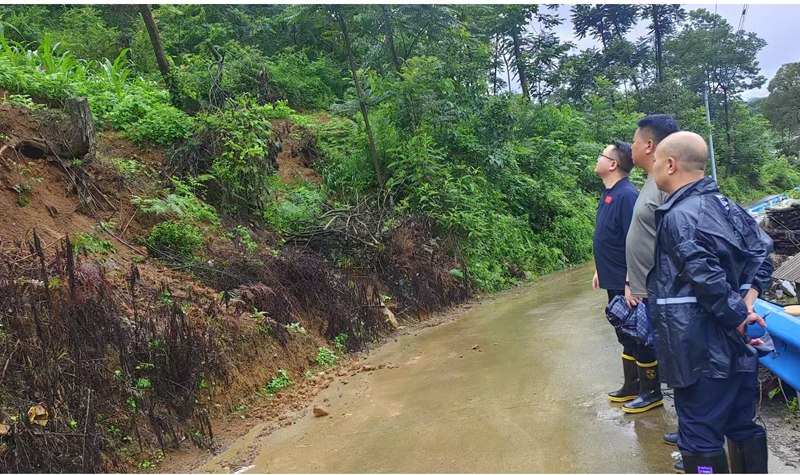 核查自然災害點。