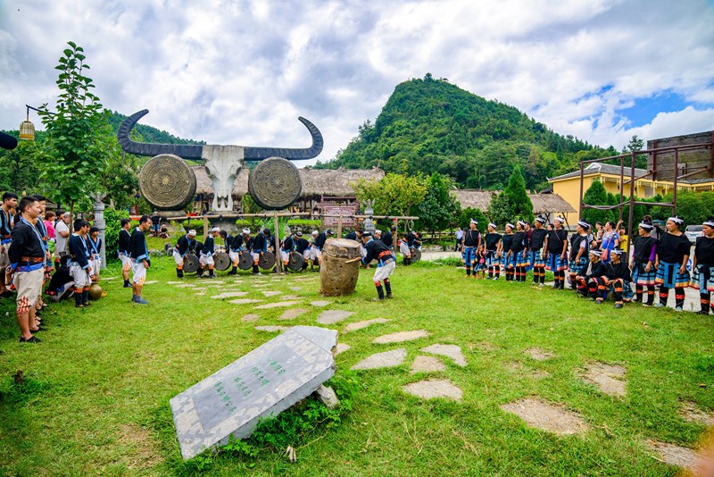 瑤山猴鼓舞。柏祥意攝