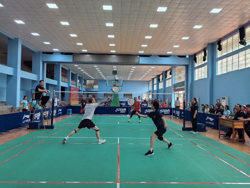 市運會群眾體育組柔力球比賽舉行。