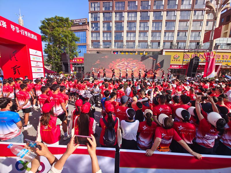 比賽現場非遺表演。趙剛攝