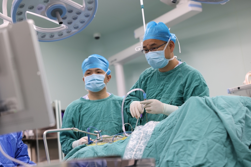 手術(shù)現(xiàn)場。