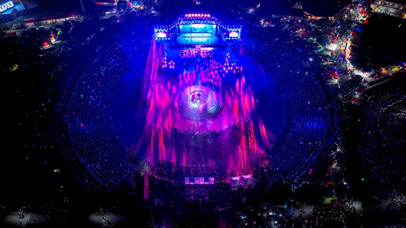 活動現場。林劍攝