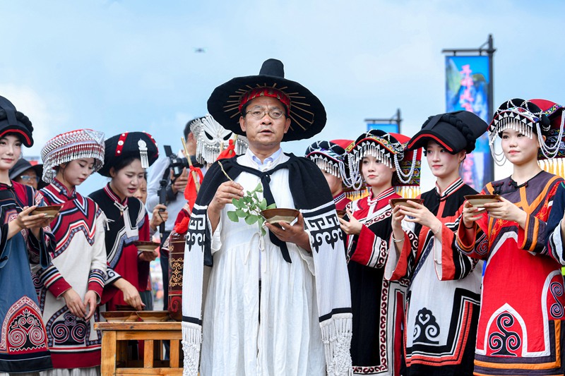 活動現場。林劍攝