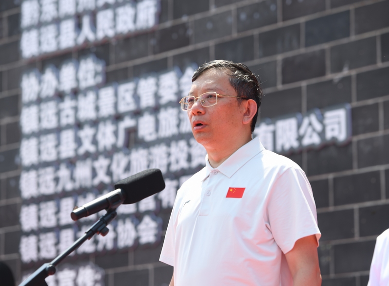 貴州省體育局黨委書記、局長馬雷。