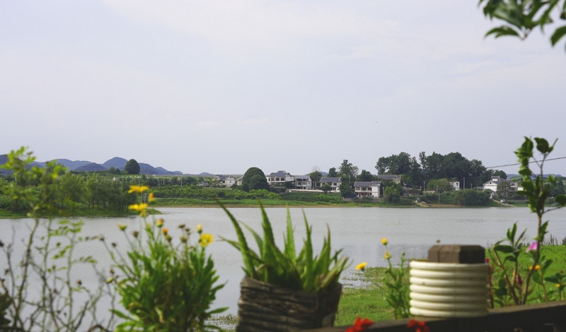 紅楓湖鎮(zhèn)蘆荻哨村一角。郭露攝