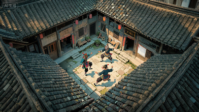 行進中國｜AI繪云峰屯堡 沉浸式體驗大明古韻在貴州安順云峰屯堡，石頭筑成的明代軍屯古堡靜立600年......