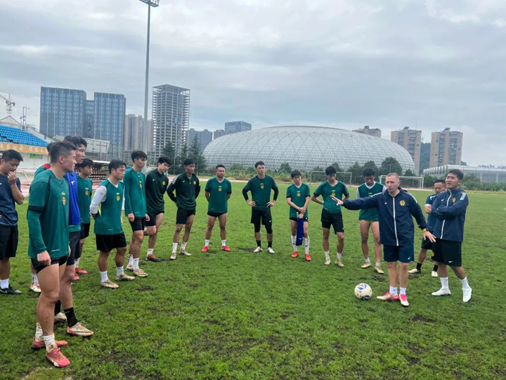 貴州筑城競技訓練。