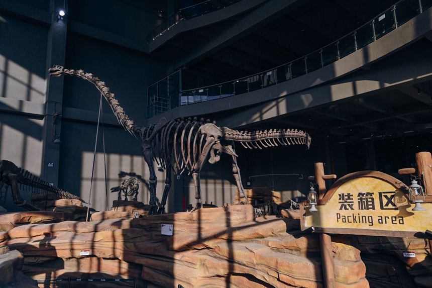 清鎮市侏羅紀恐龍小鎮。