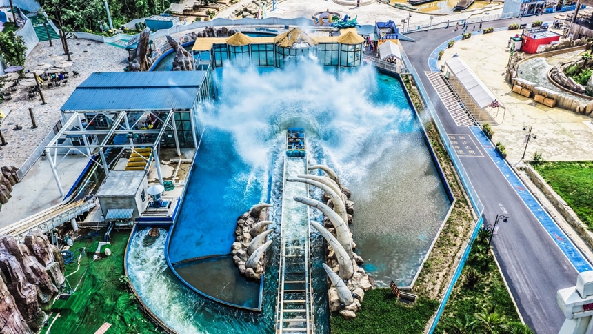 清鎮市侏羅紀恐龍小鎮。