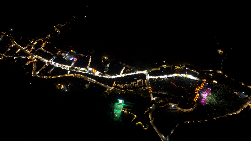 n肇興侗寨“村歌”之夜。黎平縣委宣傳部供