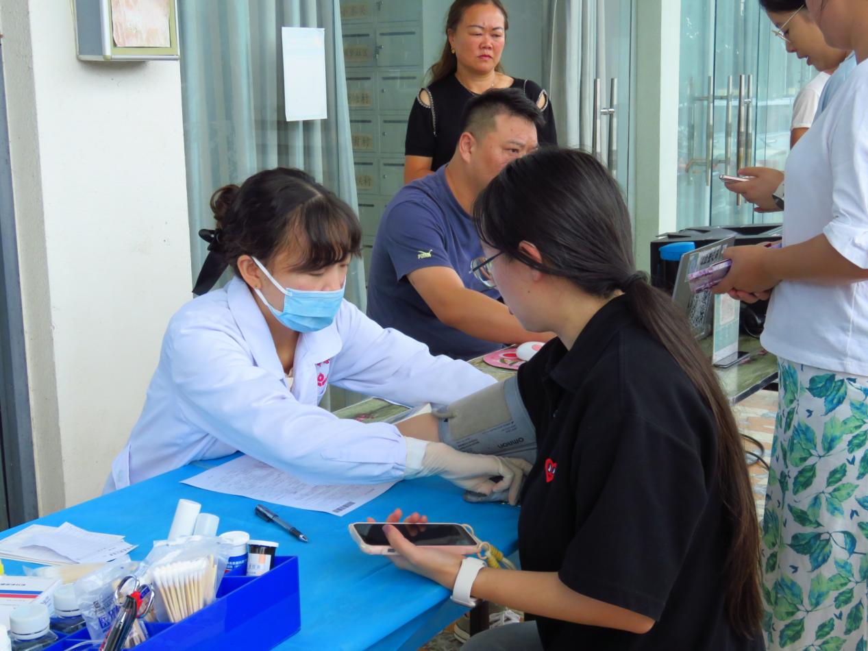 獻血活動現場。