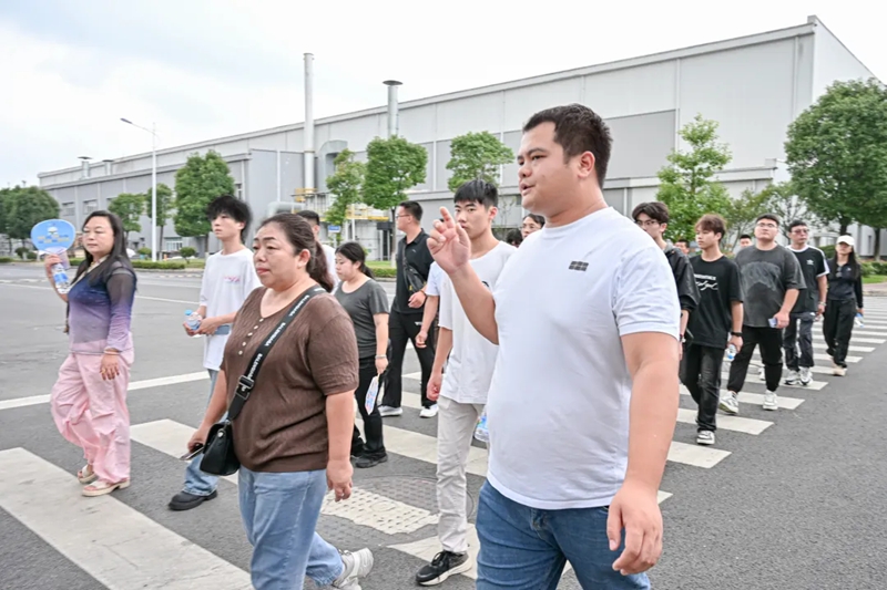 活動現場。