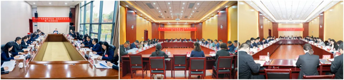 各代表團會議。