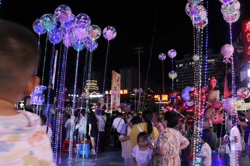 無人機表演現場。