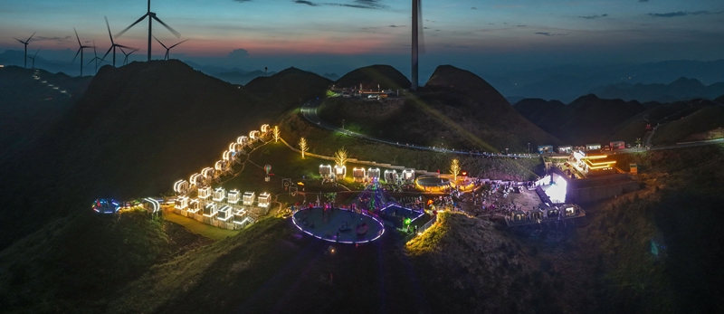 玉簪花景區夜景。黃源匯 攝.jpg