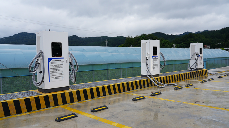 龍里縣龍山鎮余下村魚麟壩充電樁。