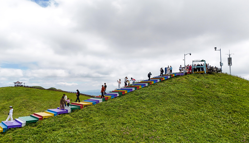 赫章縣阿西里西·韭菜坪景區。陳春志攝