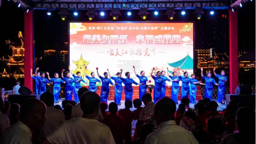 銅仁五顯廟活動現(xiàn)場。貴旅集團(tuán)供圖