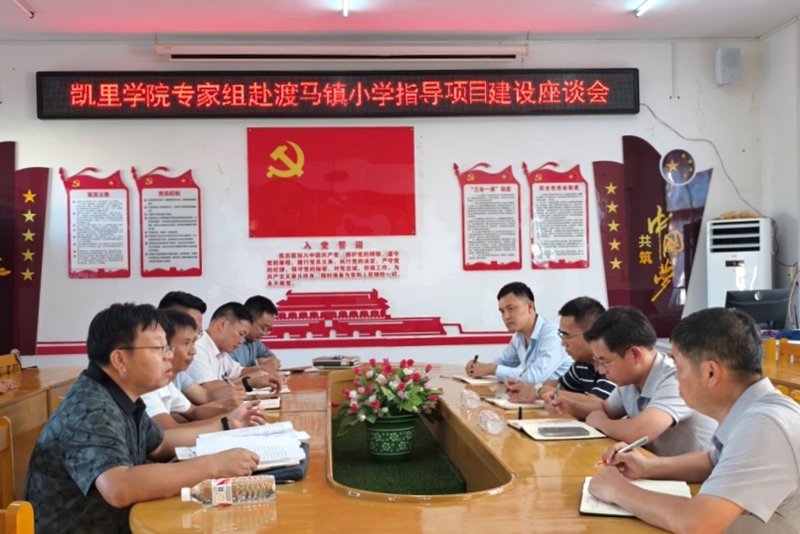 3.凱里學院專家組赴天柱縣渡馬鎮小學開展實地調研與指導服務