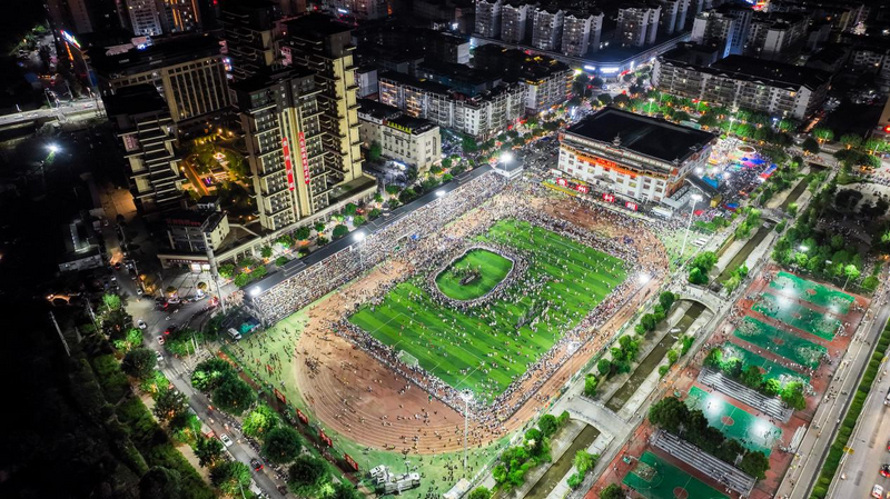 村超現場。貴州省體育局供圖