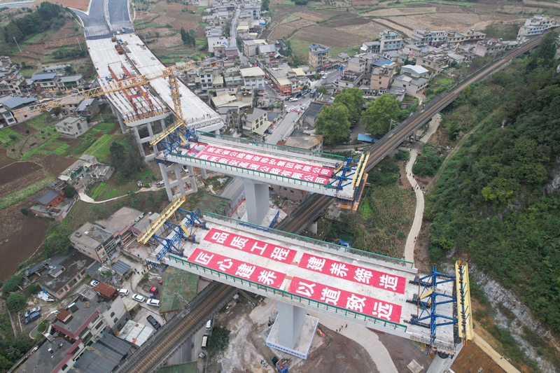 施工現(xiàn)場。貴安擴容項目部供圖