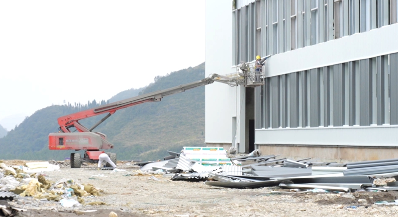 貴州西秀這一項目預計年底完工。