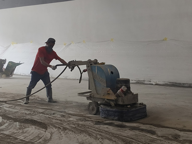 記實(shí)影像館施工現(xiàn)場。