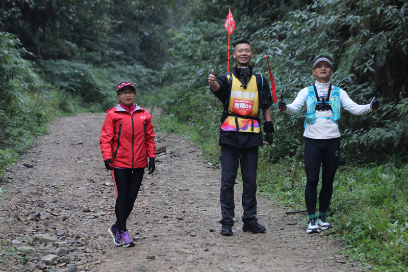 選手打卡。觀山湖區融媒體中心供圖
