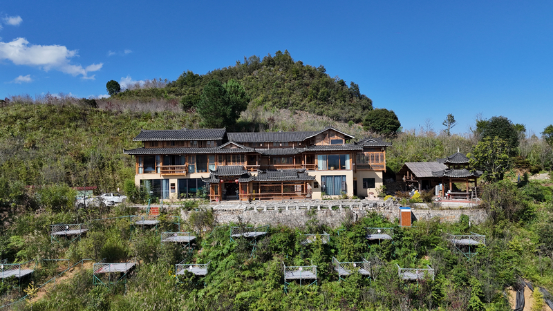 貴州頤光山林生態(tài)園民宿。