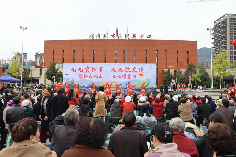 2025年桐梓縣“我們的節日·重陽——銀鈴展風采，火炬耀重陽”主題文明實踐活動開展 王洪婭攝